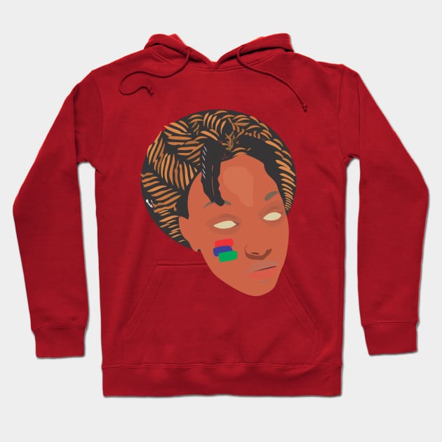 Gambian Girl Hoodie by Nadeem